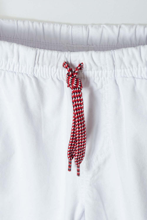 BERMUDA MIC CON CORDÓN BLANCA PARA NIÑO