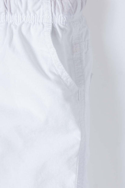 BERMUDA LITTLEMIC CON RESORTE BLANCA PARA  NIÑO