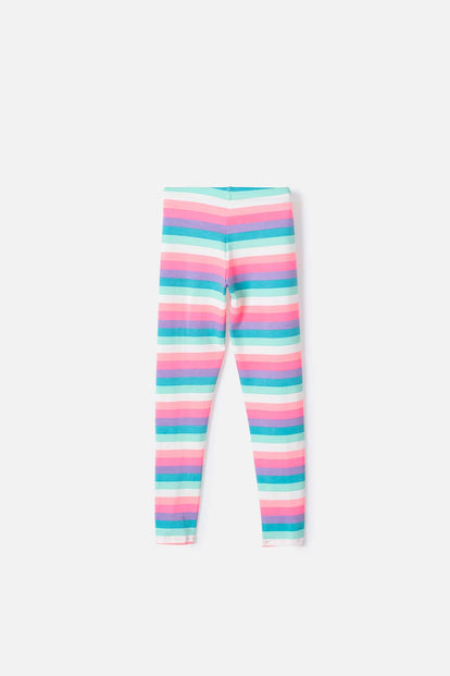 LEGGINGS MIC ESTAMPADO MULTICOLOR PARA NIÑA