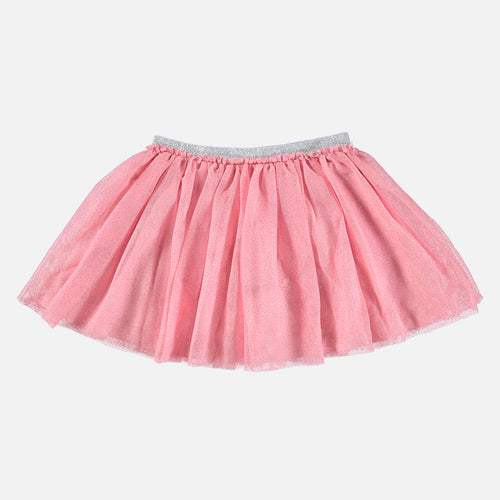 FALDA MIC CON TUTÚ ROSADA PARA NIÑA