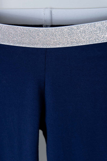 LEGGINS DE MIC CON ELÁSTICO BRILLANTE PARA NIÑA