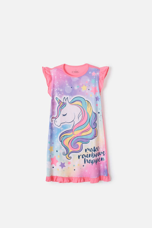 PIJAMA MIC TIPO BATOLA ROSADA PARA NIÑA