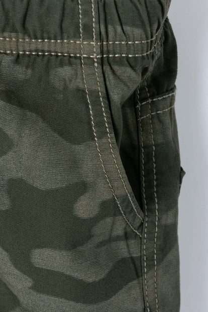 BERMUDA LITTLEMIC CAMUFLADA VERDE PARA NIÑO 2T A 5T