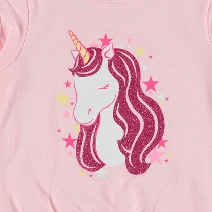 CONJUNTO LITTLEMIC ROSADO PARA NIÑA