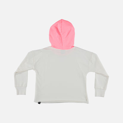 BUZO DE MIC CERRADO BEIGE PARA NIÑA