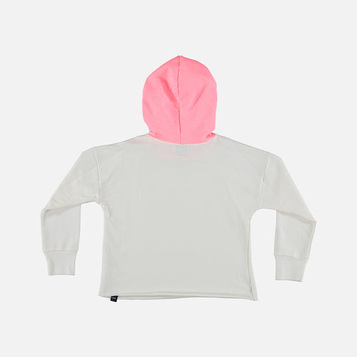 BUZO DE MIC CERRADO BEIGE PARA NIÑA