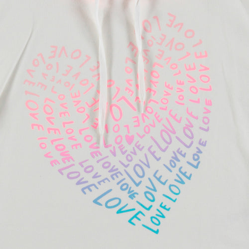 BUZO DE MIC CERRADO BEIGE PARA NIÑA