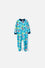 PIJAMA LITTLEMIC MANGA LARGA AZUL OSCURO PARA BEBÉ NIÑO