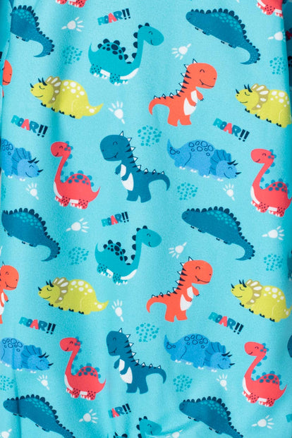 PIJAMA LITTLEMIC MANGA LARGA AZUL OSCURO PARA BEBÉ NIÑO