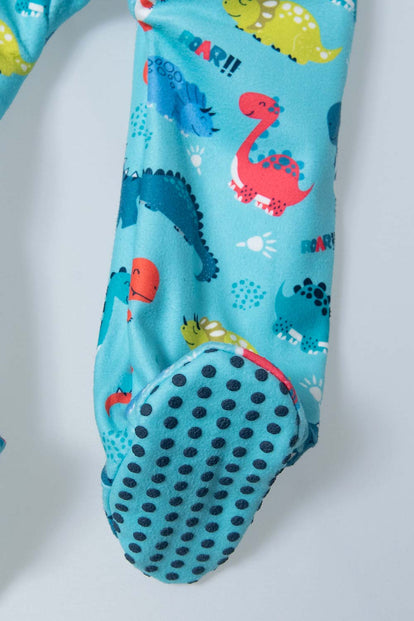 PIJAMA LITTLEMIC MANGA LARGA AZUL OSCURO PARA BEBÉ NIÑO