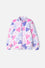 CHAQUETA MIC MULTICOLOR CON ESTAMPADO DE CORAZONES PARA NIÑA