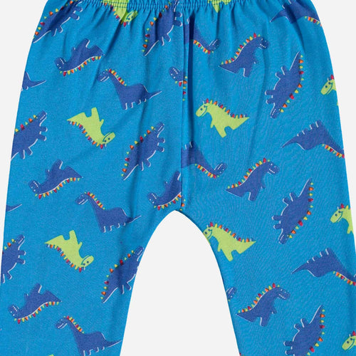 Card slide image -  PIJAMA DE LITTLEMIC CON PANTALÓN LARGO AZUL Y ROJO PARA BEBE NIÑO