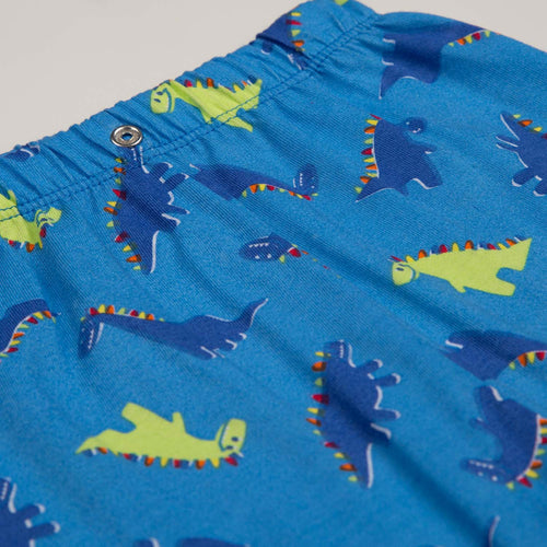 Card slide image -  PIJAMA DE LITTLEMIC CON PANTALÓN LARGO AZUL Y ROJO PARA BEBE NIÑO