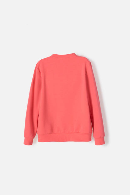 BUZO MIC ESTAMPADO ROSADO PARA NIÑA