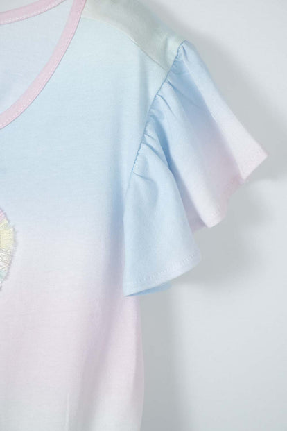 ENTERIZO CORTO MIC MULTICOLOR PARA NIÑA