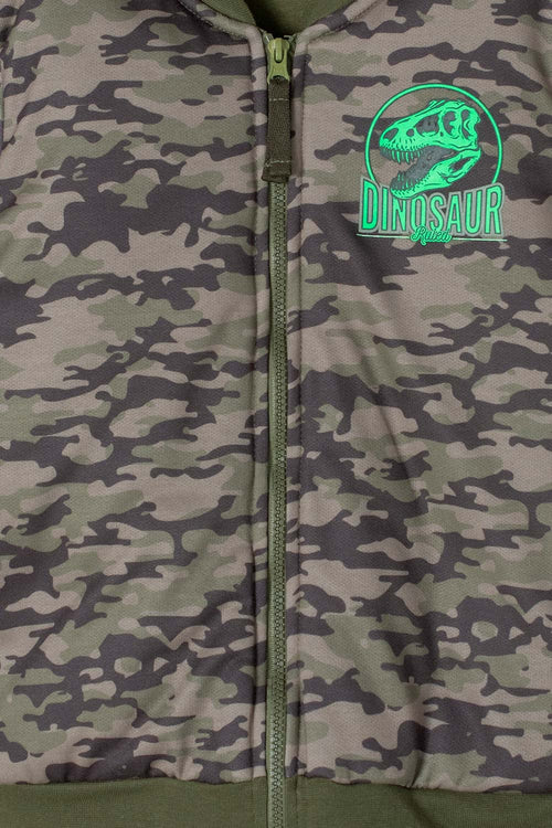 CHAQUETA DE MIC DE NIÑO CERRADA VERDE PARA NIÑO