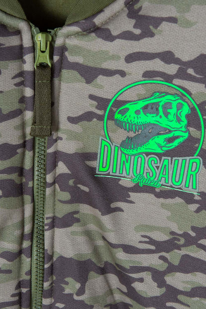 CHAQUETA DE MIC DE NIÑO CERRADA VERDE PARA NIÑO