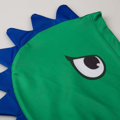 CONJUNTO DE BAÑO PARA NIÑO, MANGA LARGA AZUL/VERDE DE LITTLEMIC