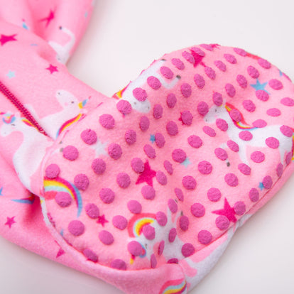 PIJAMA DE LITTLEMIC DE MANGA LARGA ROSADO PARA BEBE NIÑA