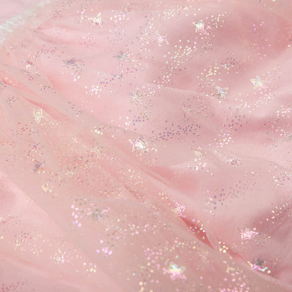 VESTIDO MIC MANGA CORTA ROSADO PARA NIÑA