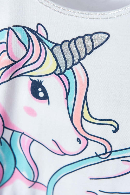 VESTIDO DE UNICORNIO CON ALAS DE TUL PARA NIÑA
