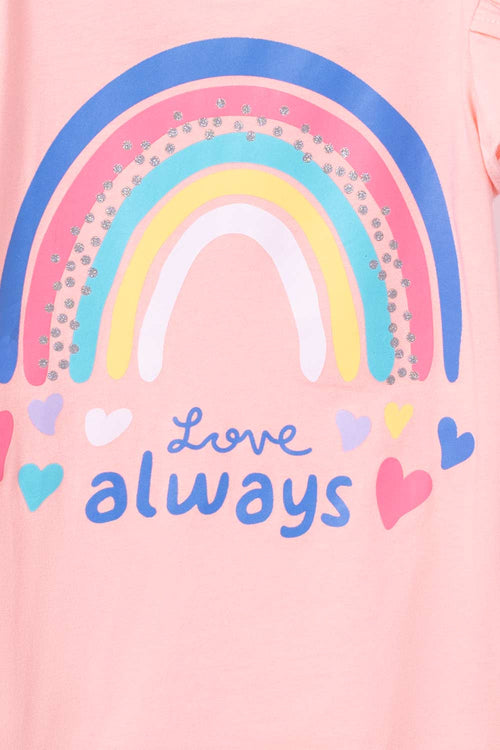 CAMISETA DE MIC MANGA CORTA MANDARINA PARA NIÑA