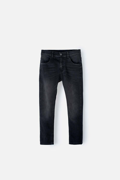 JEAN MIC CON BOLSILLO DELANTEROS BLACK DENIM PARA NIÑO