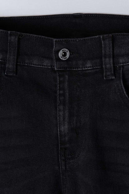 JEAN MIC CON BOLSILLO DELANTEROS BLACK DENIM PARA NIÑO