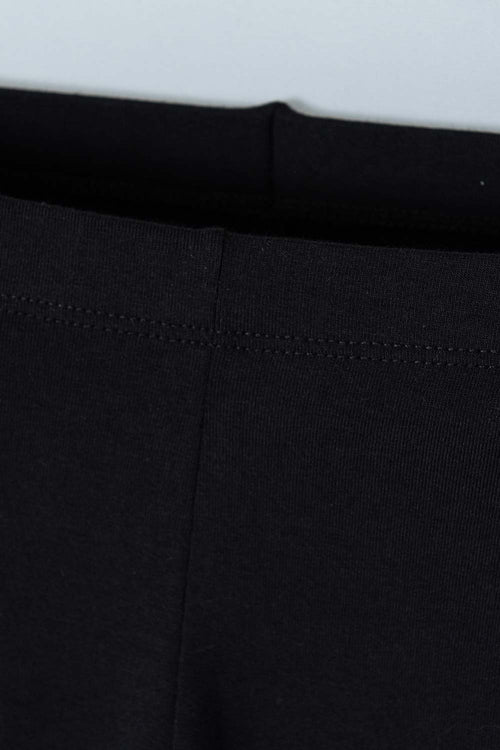 JOGGER MIC ESTAMPADO NEGRO PARA NIÑA