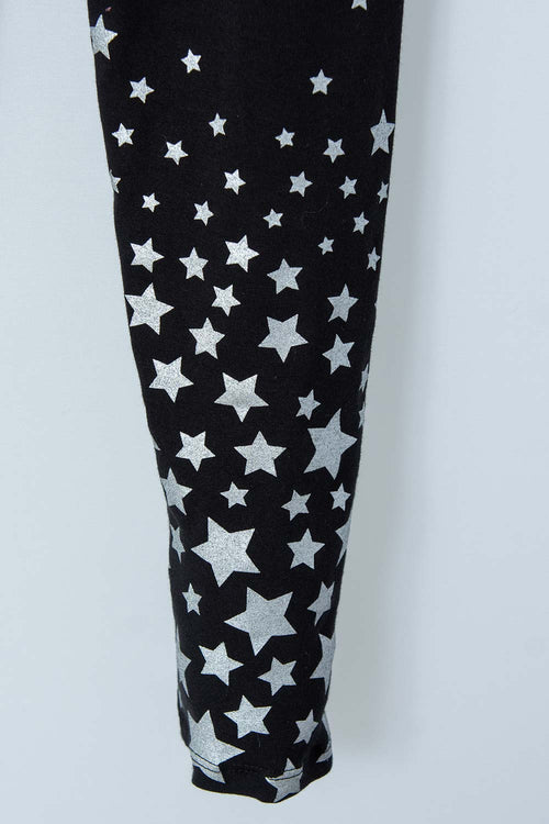 JOGGER MIC ESTAMPADO NEGRO PARA NIÑA