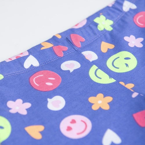 LEGGINS DE MIC MORADO PARA NIÑA