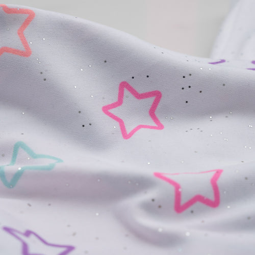 CAMISETA DE MIC MANGA CORTA BLANCA PARA NIÑA