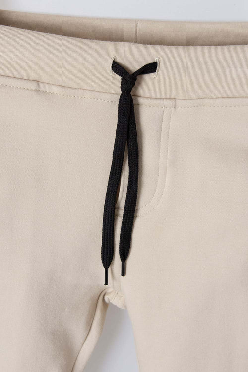 JOGGER MIC CON CINTURA AJUSTABLE CAQUI Y NEGRO PARA NIÑO