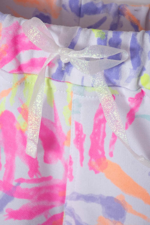 SHORT DE MIC MULTICOLOR PARA NIÑA