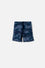 BERMUDA LITTLEMIC CON CINTURA AJUSTABLE AZUL PARA NIÑO 2T A 5T