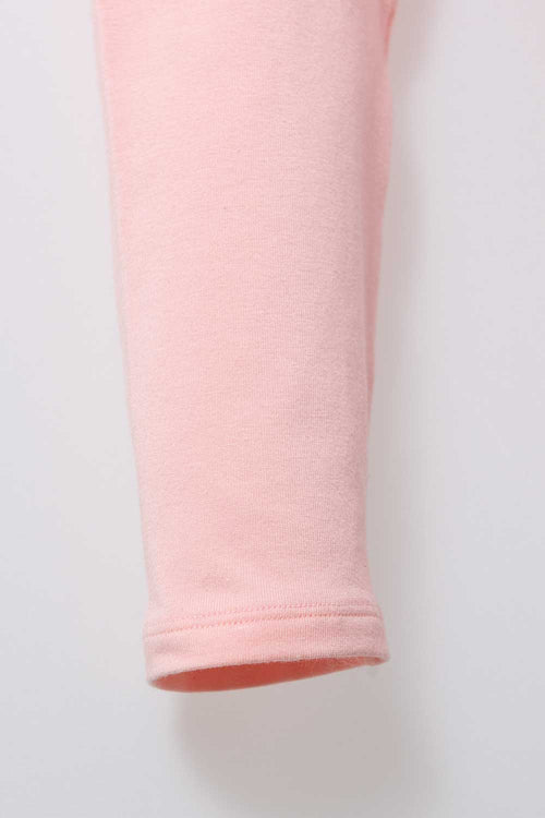 LEGGINS DE MIC CON TUTÚ  PALO DE ROSA PARA NIÑA