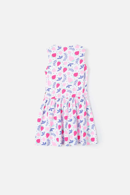 VESTIDO DE MIC MANGA SISA MULTICOLOR PARA NIÑA