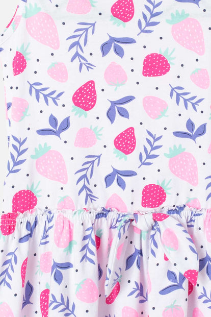 VESTIDO DE MIC MANGA SISA MULTICOLOR PARA NIÑA