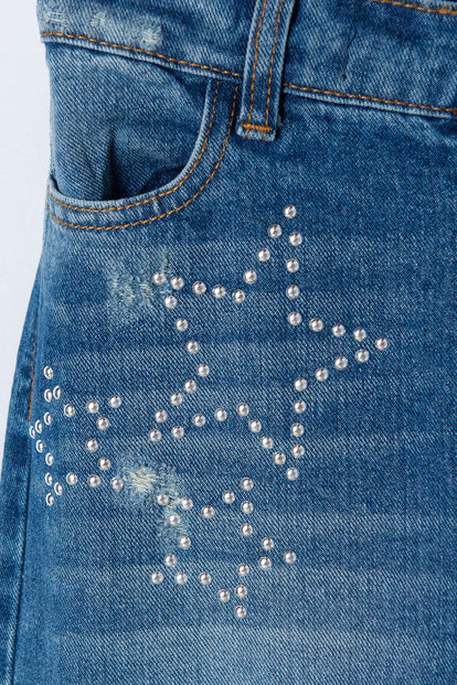 JEAN DE  MIC INDIGO MEDIO PARA NIÑA