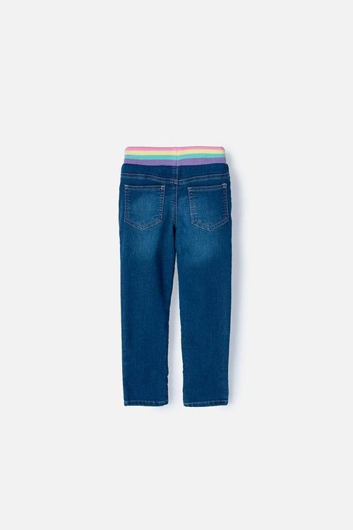 JEAN DE LITTLE MIC INDIGO OSCURO PARA NIÑA