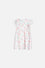 VESTIDO DE LITTLEMIC MANGA CORTA MULTICOLOR PARA NIÑA 2T A 5T