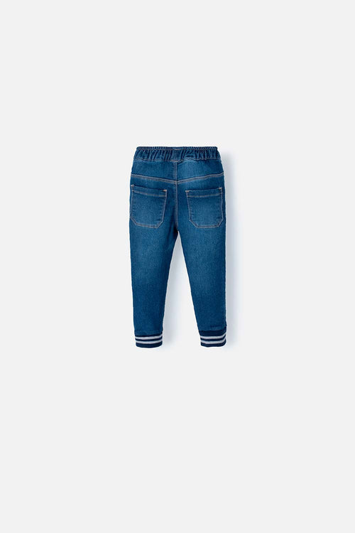 Card slide image -  JEGGING DE LITTLEMIC INDIGO MEDIO PARA BEBE NIÑO