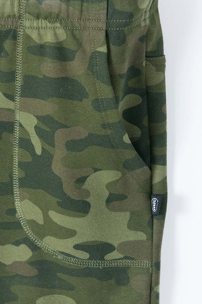 BERMUDA DE MIC CON CORDÓN VERDE PARA NIÑO