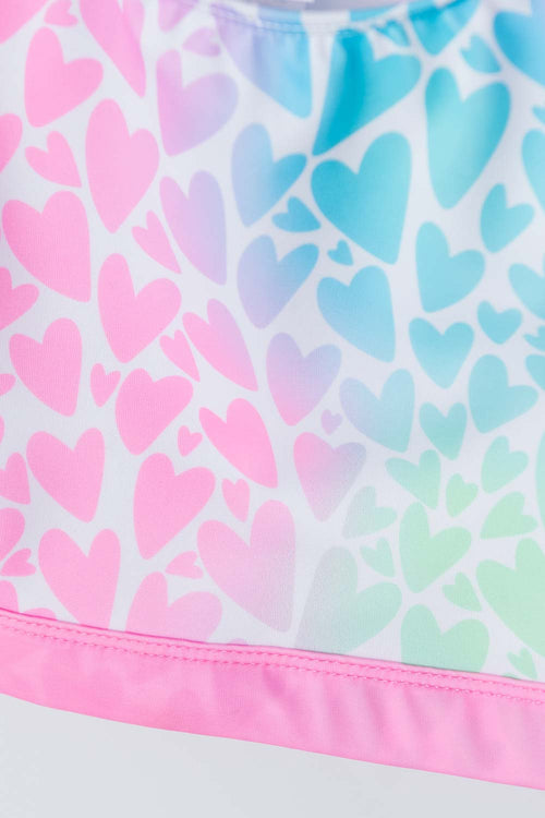 CONJUNTO BAÑO DE MIC MULTICOLOR PARA NIÑA