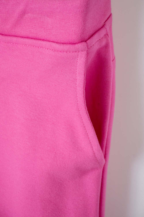 JOGGER DE MIC CON BOLSILLOS ROSADO PARA NIÑA