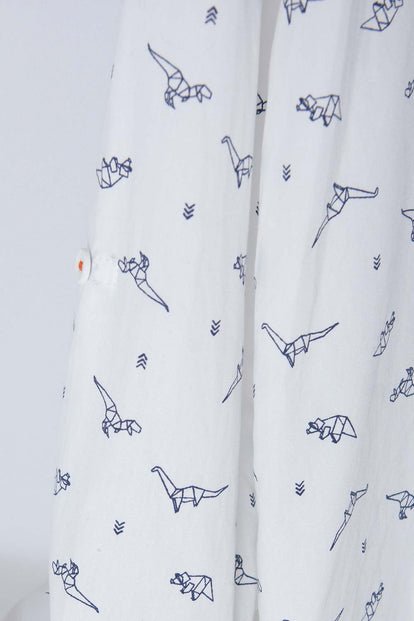 CAMISA MIC BLANCA MANGA LARGA PARA NIÑO