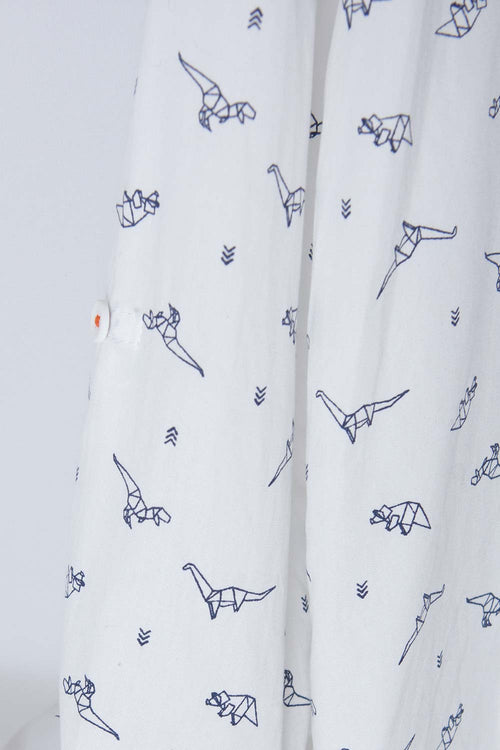 Card slide image -  CAMISA MIC BLANCA MANGA LARGA PARA NIÑO