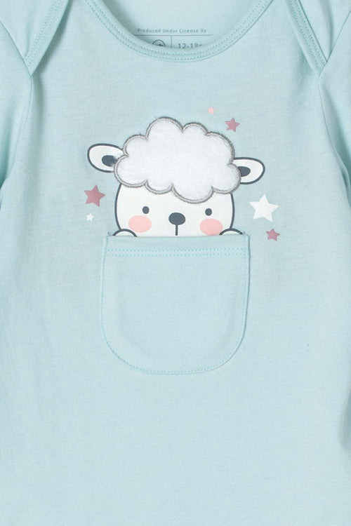 CONJUNTO LITTLEMIC CON BODY Y PANTALÓN PARA BEBÉ NIÑA