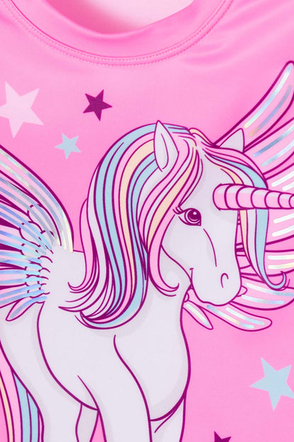 VESTIDO BAÑO MIC MULTICOLOR PARA NIÑA