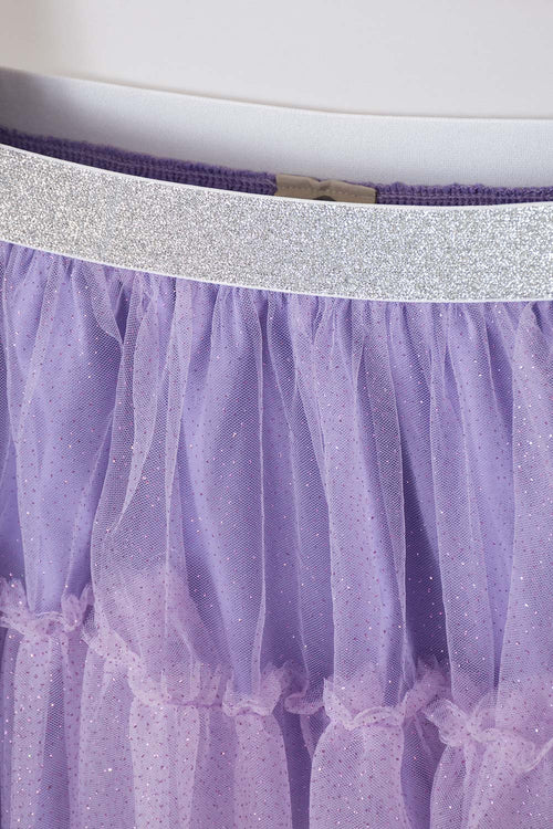 FALDA DE MIC, TIPO TUTU LILA PARA NIÑA